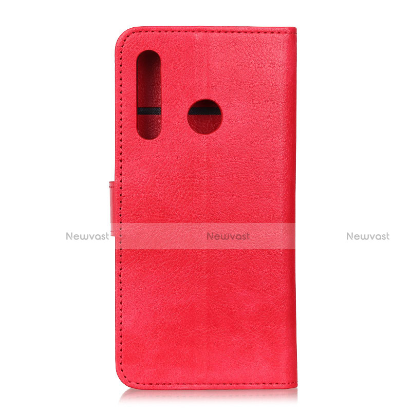 Leather Case Stands Flip Cover L06 Holder for Motorola Moto G Fast