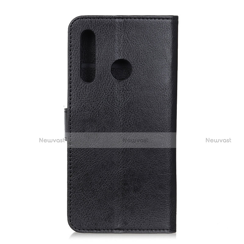 Leather Case Stands Flip Cover L06 Holder for Motorola Moto G Fast