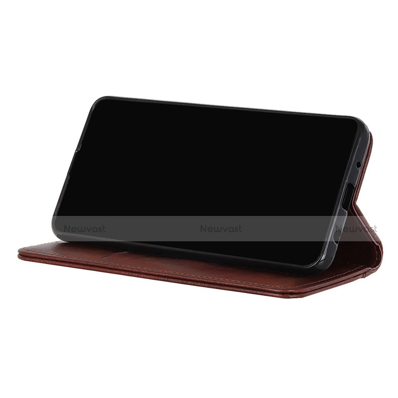 Leather Case Stands Flip Cover L06 Holder for Motorola Moto G9 Power