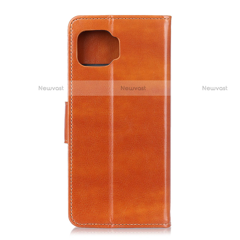 Leather Case Stands Flip Cover L06 Holder for Motorola Moto One 5G