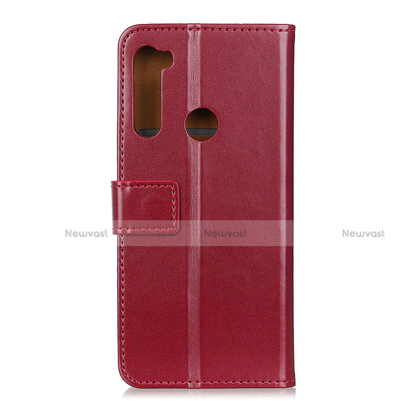 Leather Case Stands Flip Cover L06 Holder for Motorola Moto One Fusion Plus