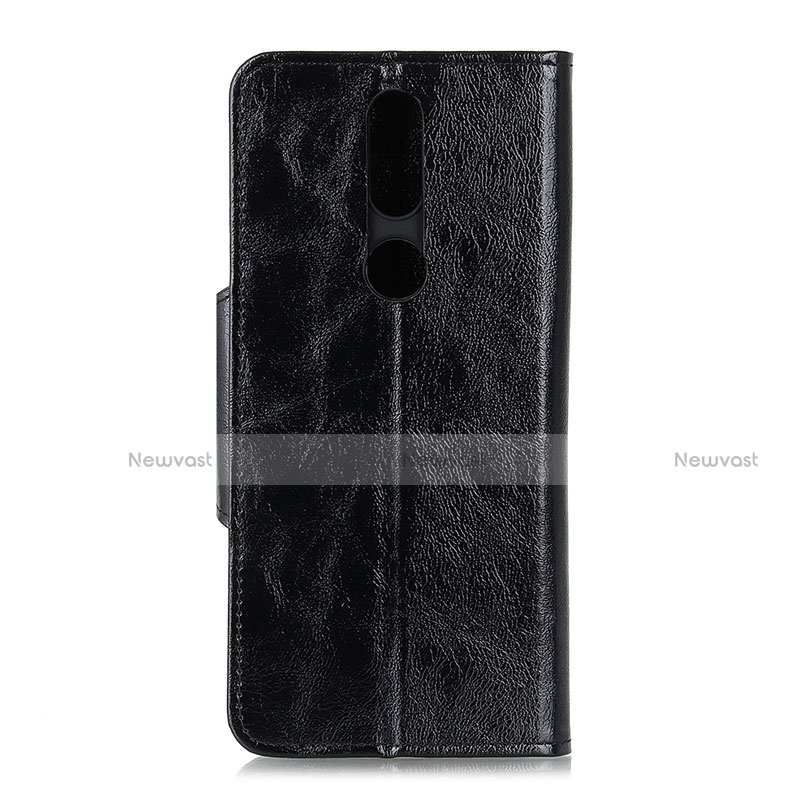 Leather Case Stands Flip Cover L06 Holder for Nokia 2.4