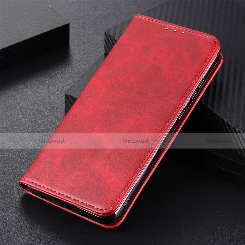 Leather Case Stands Flip Cover L06 Holder for Nokia 8.3 5G Red