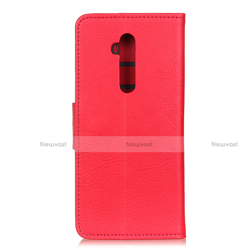 Leather Case Stands Flip Cover L06 Holder for OnePlus 7T Pro 5G