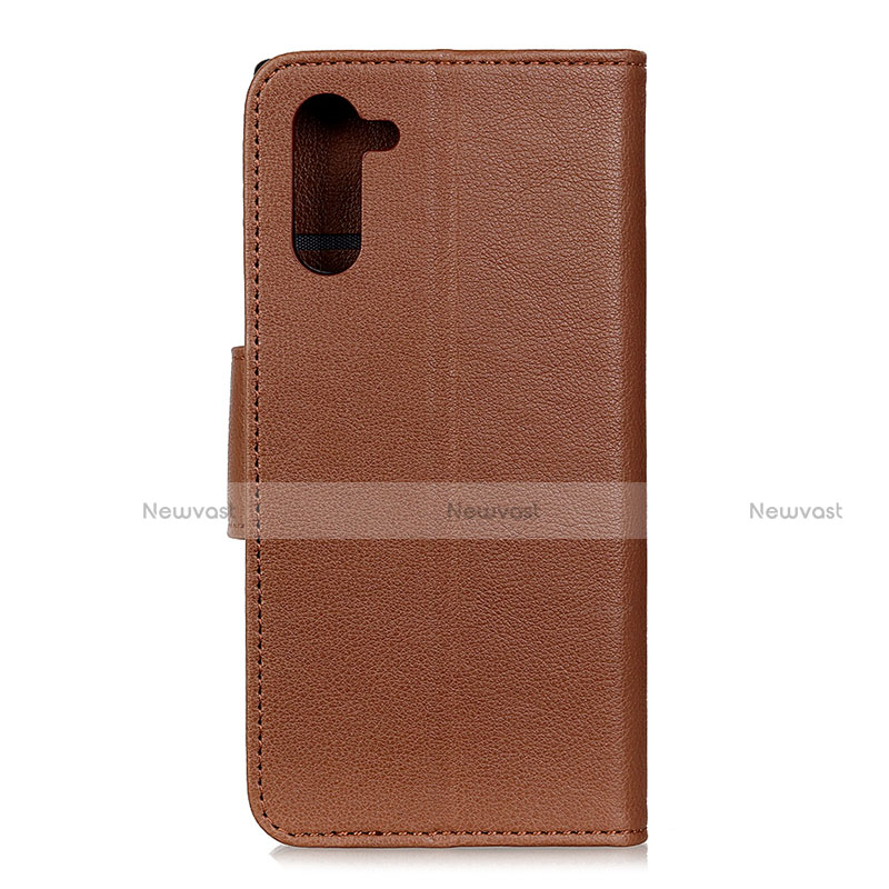 Leather Case Stands Flip Cover L06 Holder for OnePlus Nord