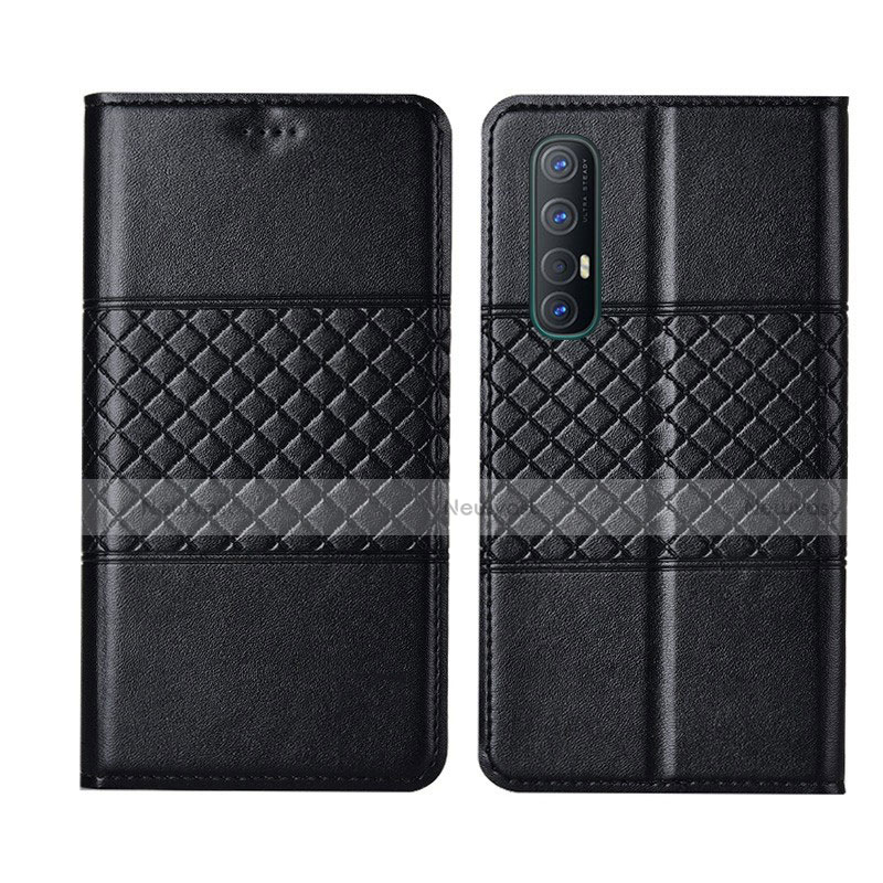 Leather Case Stands Flip Cover L06 Holder for Oppo Find X2 Neo