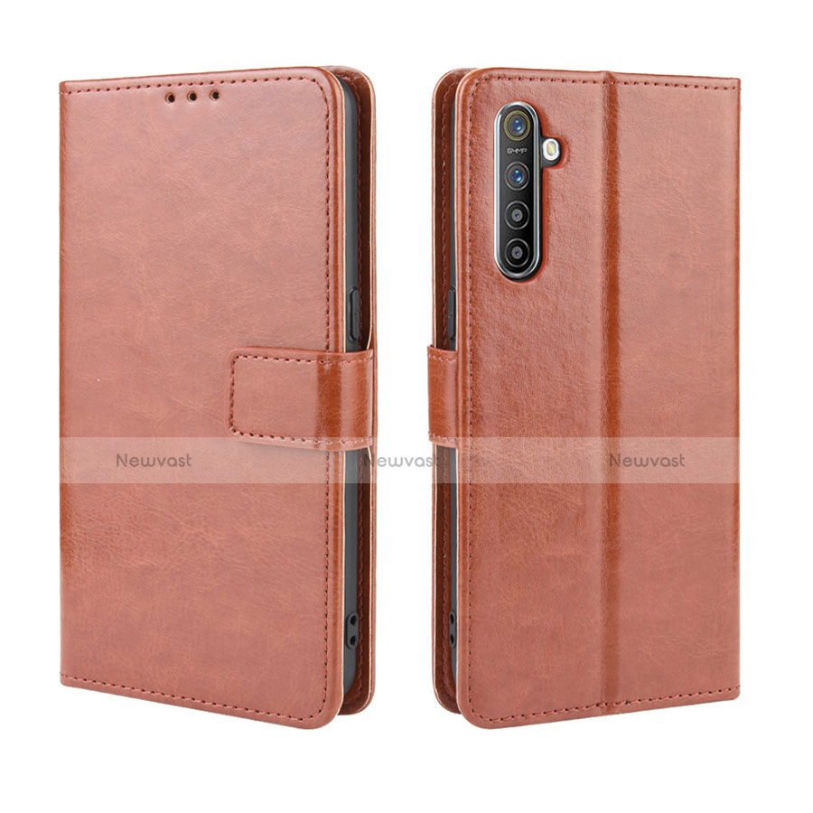 Leather Case Stands Flip Cover L06 Holder for Realme X2