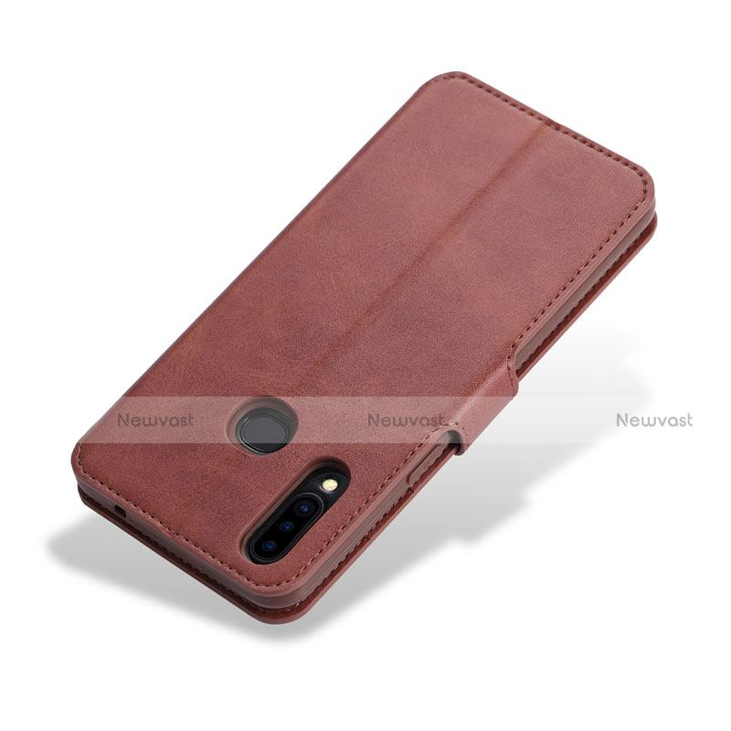 Leather Case Stands Flip Cover L06 Holder for Samsung Galaxy A20s
