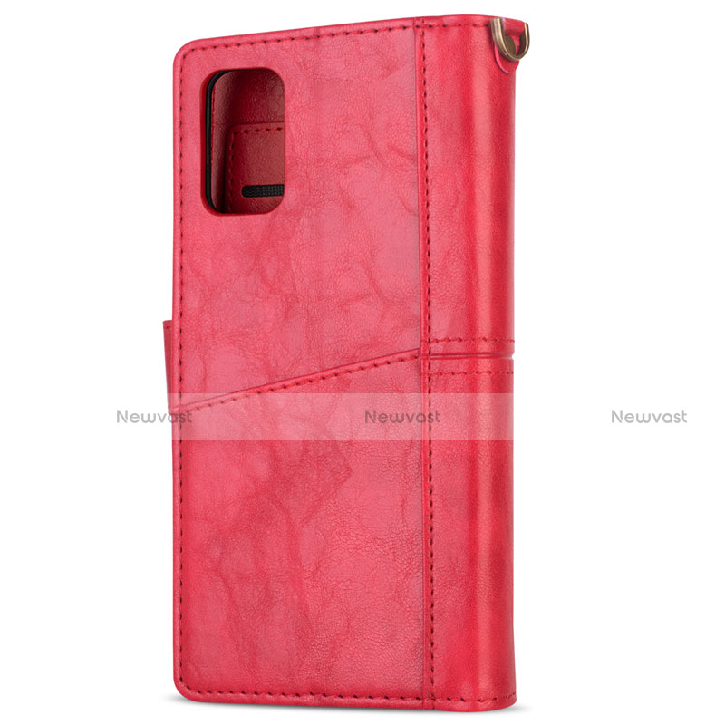 Leather Case Stands Flip Cover L06 Holder for Samsung Galaxy S20 Plus