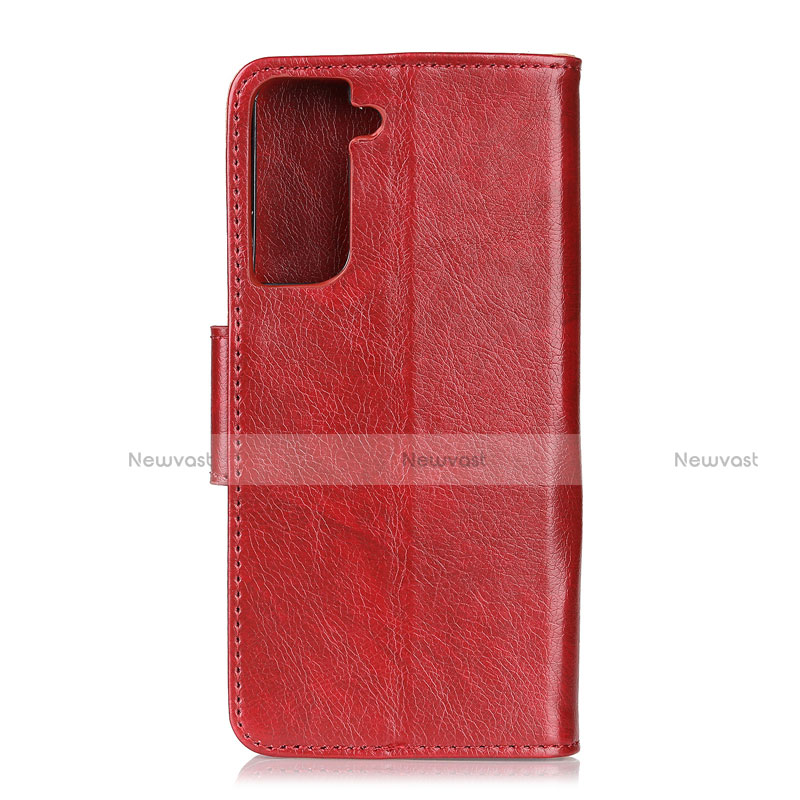 Leather Case Stands Flip Cover L06 Holder for Samsung Galaxy S21 Plus 5G