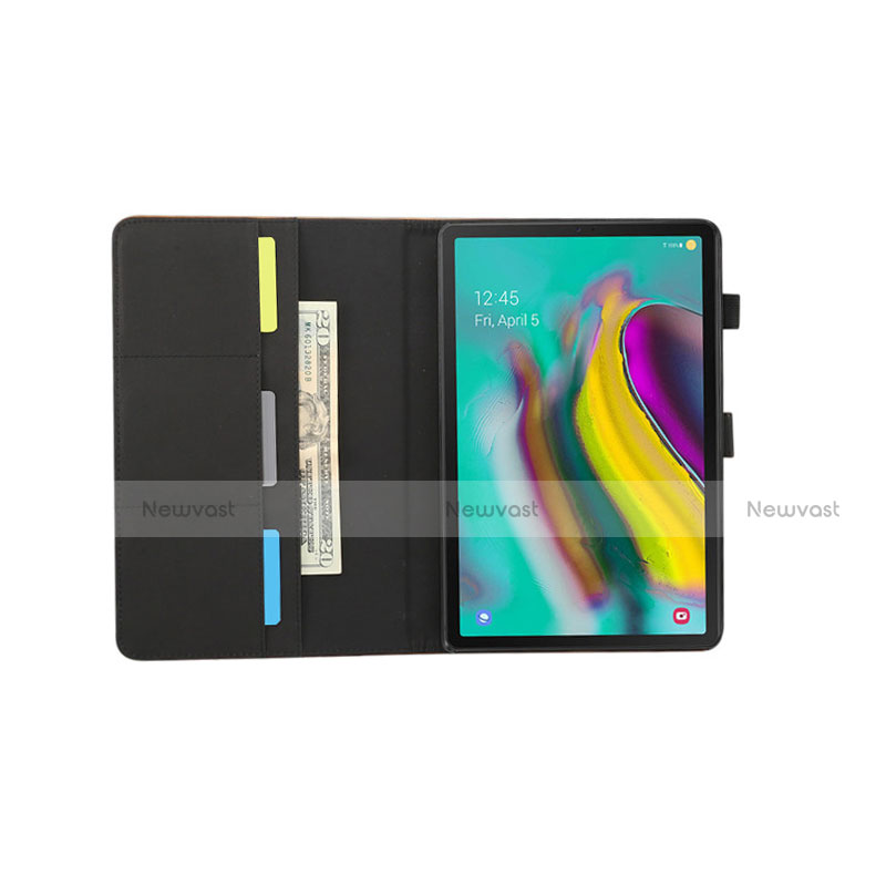 Leather Case Stands Flip Cover L06 Holder for Samsung Galaxy Tab S5e 4G 10.5 SM-T725