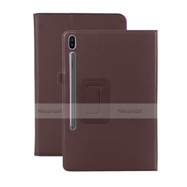 Leather Case Stands Flip Cover L06 Holder for Samsung Galaxy Tab S6 10.5 SM-T860