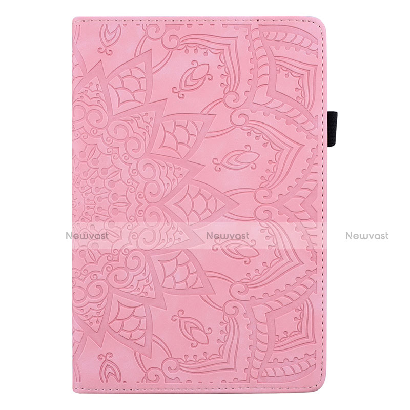 Leather Case Stands Flip Cover L06 Holder for Samsung Galaxy Tab S6 Lite 10.4 SM-P610 Pink