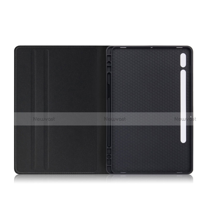 Leather Case Stands Flip Cover L06 Holder for Samsung Galaxy Tab S7 11 Wi-Fi SM-T870