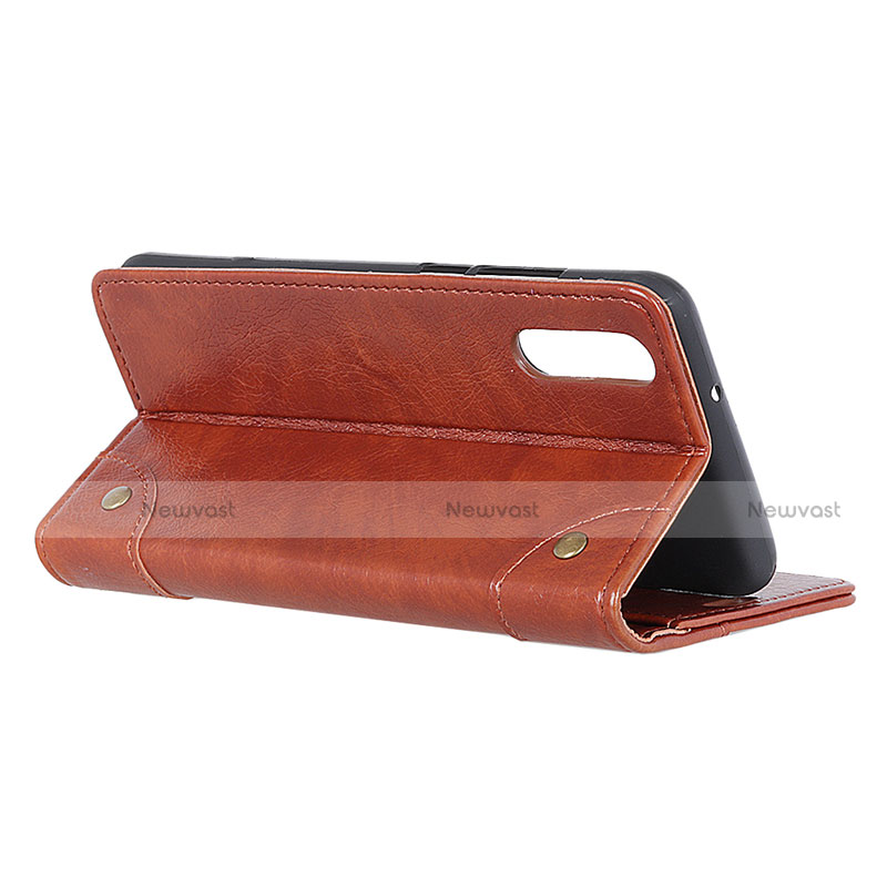Leather Case Stands Flip Cover L06 Holder for Sony Xperia 5 II