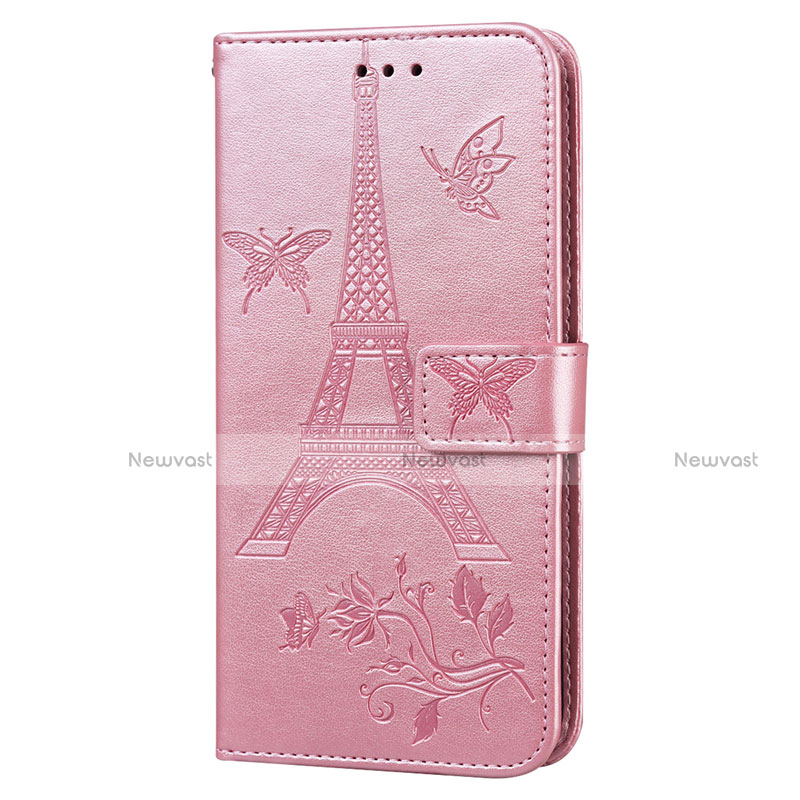 Leather Case Stands Flip Cover L06 Holder for Sony Xperia 8