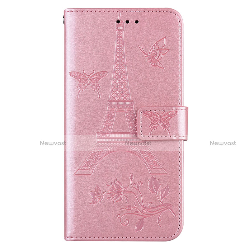 Leather Case Stands Flip Cover L06 Holder for Sony Xperia 8 Lite