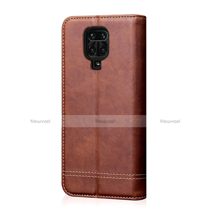 Leather Case Stands Flip Cover L06 Holder for Xiaomi Redmi Note 9 Pro