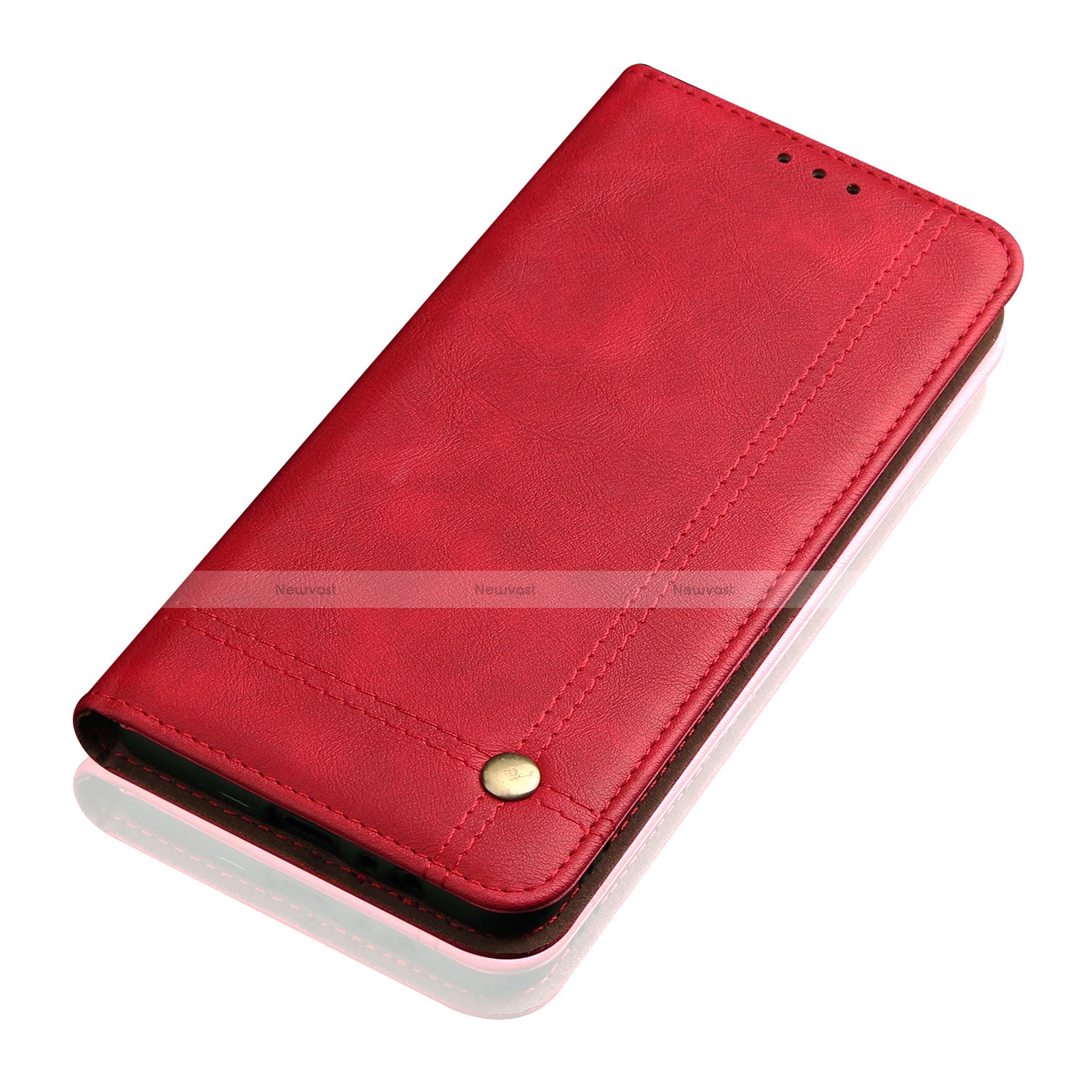 Leather Case Stands Flip Cover L06 Holder for Xiaomi Redmi Note 9S