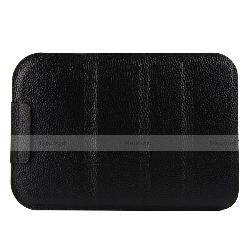 Leather Case Stands Flip Cover L07 for Huawei MediaPad M5 8.4 SHT-AL09 SHT-W09 Black