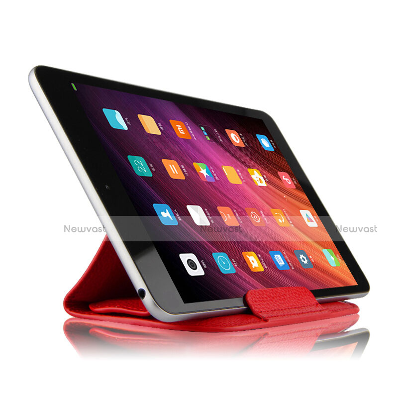 Leather Case Stands Flip Cover L07 for Huawei MediaPad M5 8.4 SHT-AL09 SHT-W09 Red