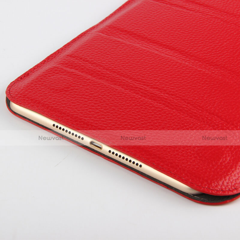 Leather Case Stands Flip Cover L07 for Huawei MediaPad M5 8.4 SHT-AL09 SHT-W09 Red