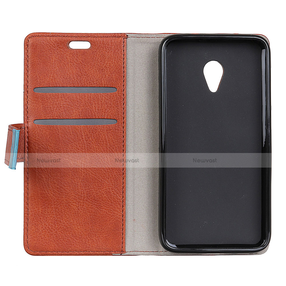 Leather Case Stands Flip Cover L07 Holder for Alcatel 1X (2019)