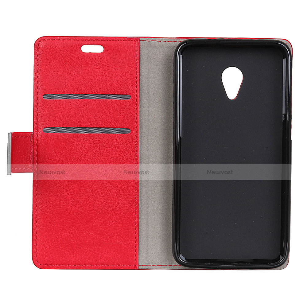 Leather Case Stands Flip Cover L07 Holder for Alcatel 1X (2019)