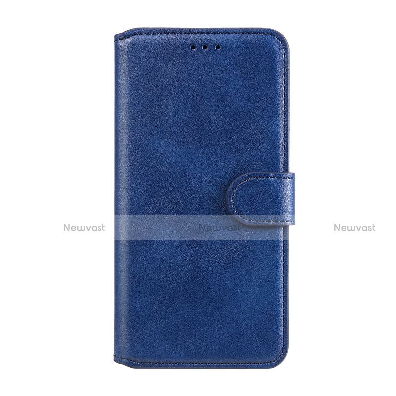 Leather Case Stands Flip Cover L07 Holder for Huawei Honor 9A Blue