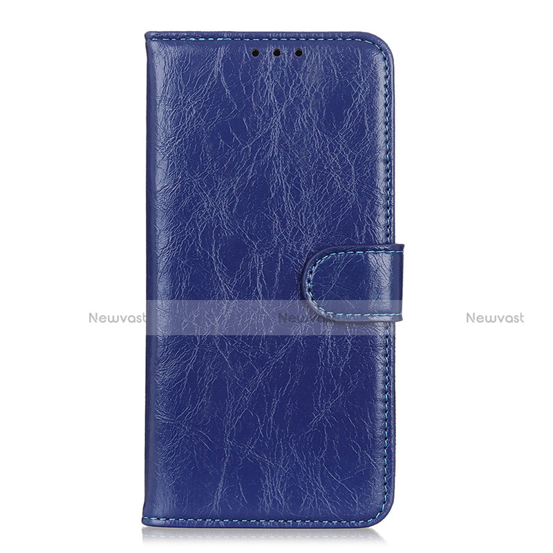 Leather Case Stands Flip Cover L07 Holder for Huawei Mate 40E Pro 5G Blue