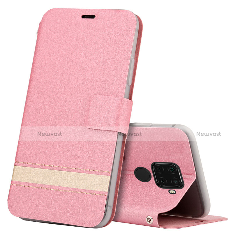 Leather Case Stands Flip Cover L07 Holder for Huawei Nova 5z