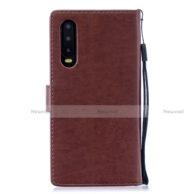 Leather Case Stands Flip Cover L07 Holder for Huawei P30