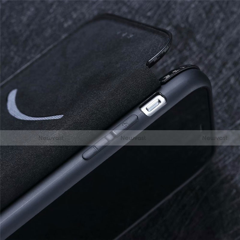 Leather Case Stands Flip Cover L07 Holder for Motorola Moto G 5G