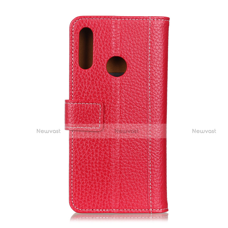 Leather Case Stands Flip Cover L07 Holder for Motorola Moto G Power