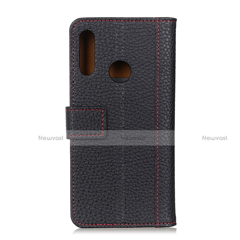 Leather Case Stands Flip Cover L07 Holder for Motorola Moto G Power