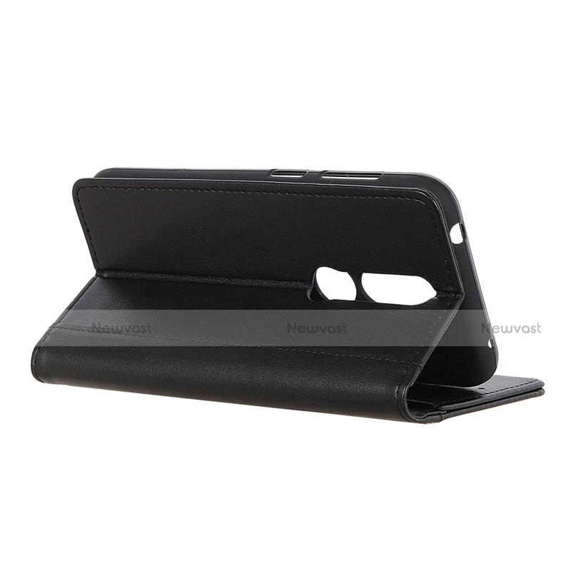 Leather Case Stands Flip Cover L07 Holder for Nokia 2.4