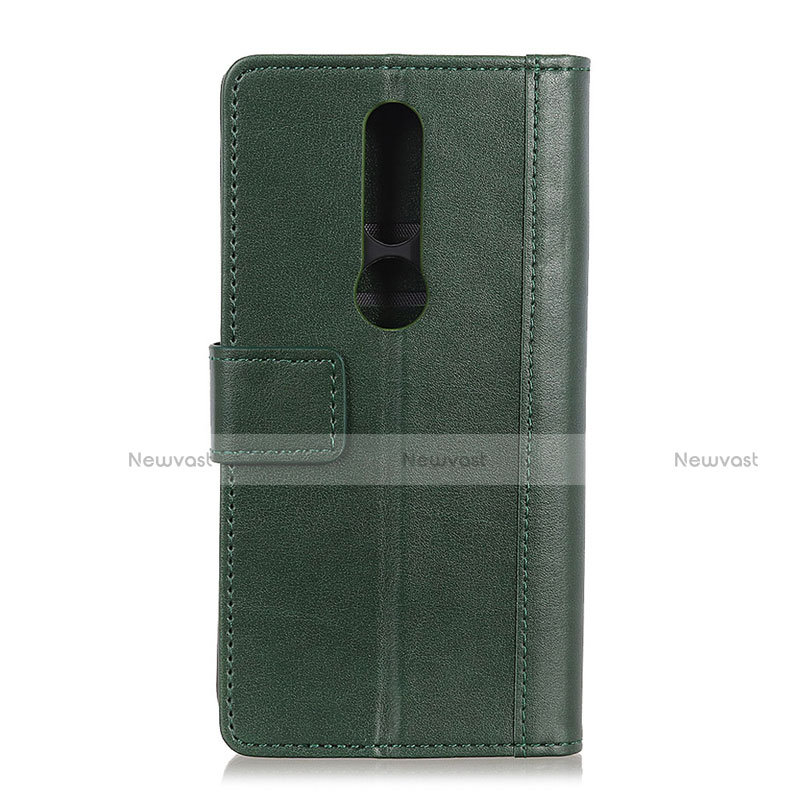 Leather Case Stands Flip Cover L07 Holder for Nokia 2.4