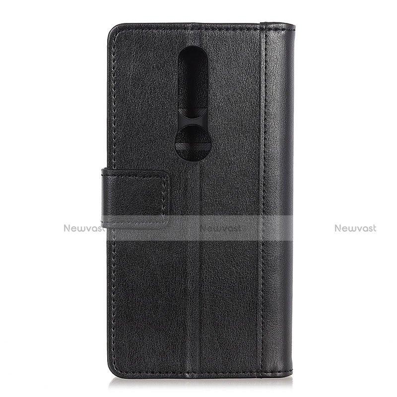 Leather Case Stands Flip Cover L07 Holder for Nokia 2.4