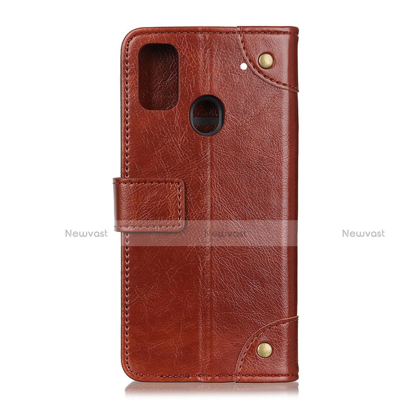 Leather Case Stands Flip Cover L07 Holder for Oppo A32