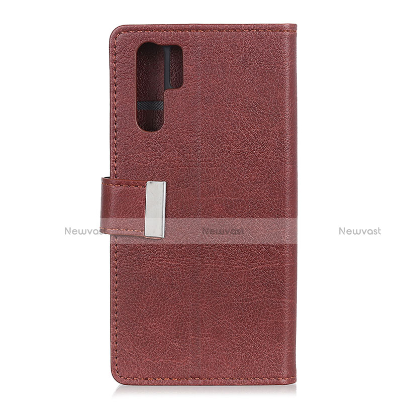 Leather Case Stands Flip Cover L07 Holder for Oppo A91