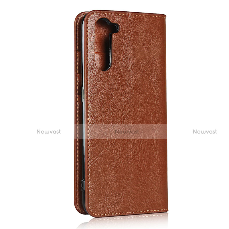 Leather Case Stands Flip Cover L07 Holder for Oppo Reno3 A