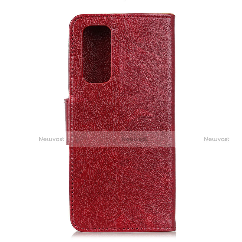 Leather Case Stands Flip Cover L07 Holder for Oppo Reno5 Pro+ Plus 5G