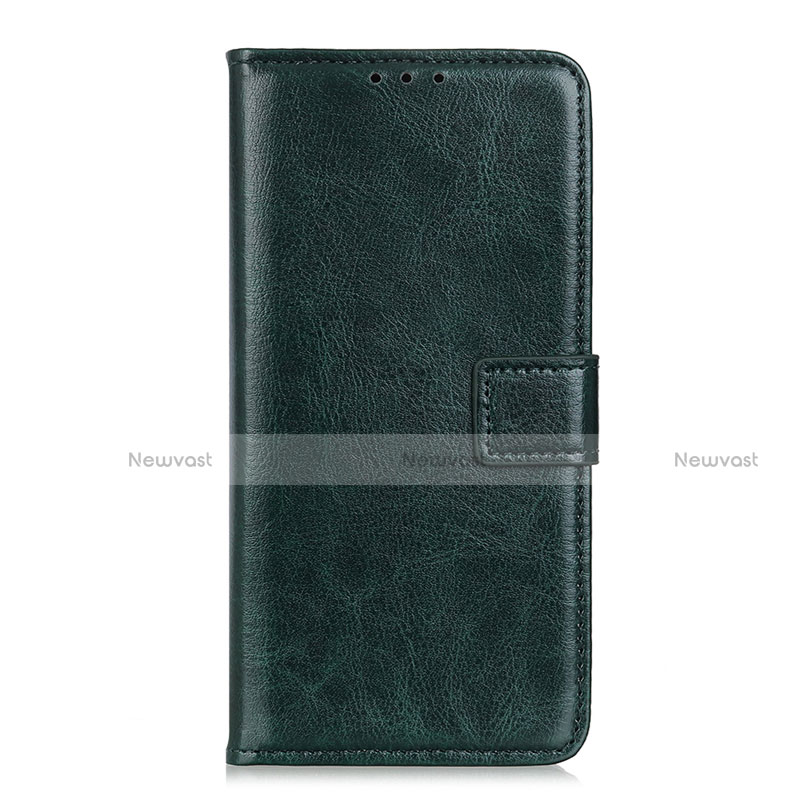 Leather Case Stands Flip Cover L07 Holder for Realme X7 Pro 5G Green