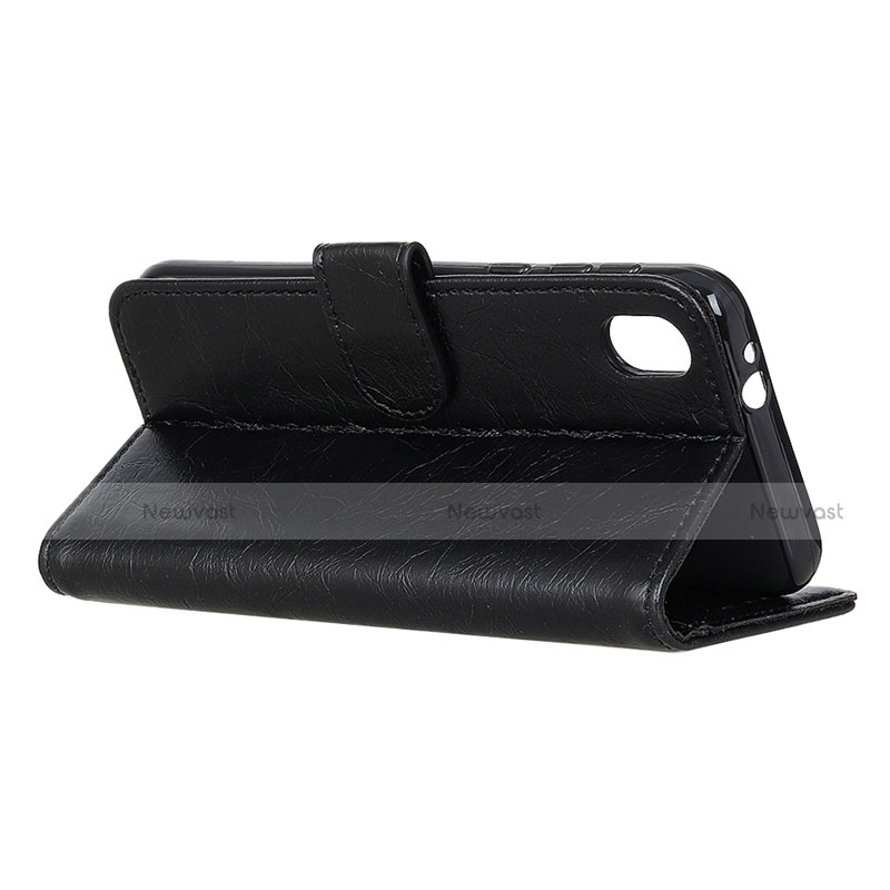 Leather Case Stands Flip Cover L07 Holder for Samsung Galaxy A01 Core