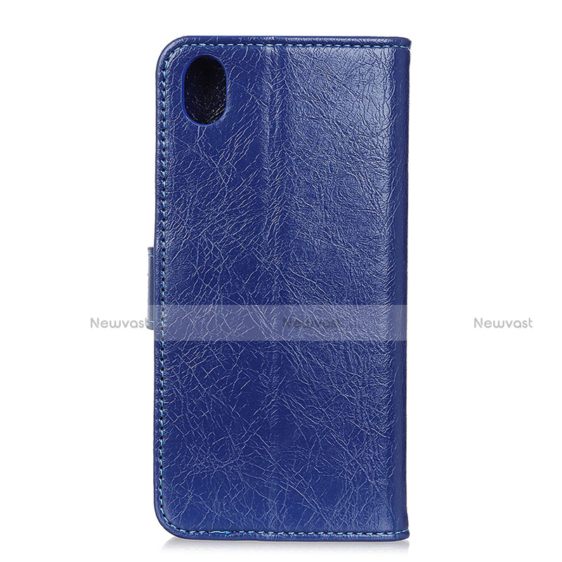 Leather Case Stands Flip Cover L07 Holder for Samsung Galaxy A01 Core