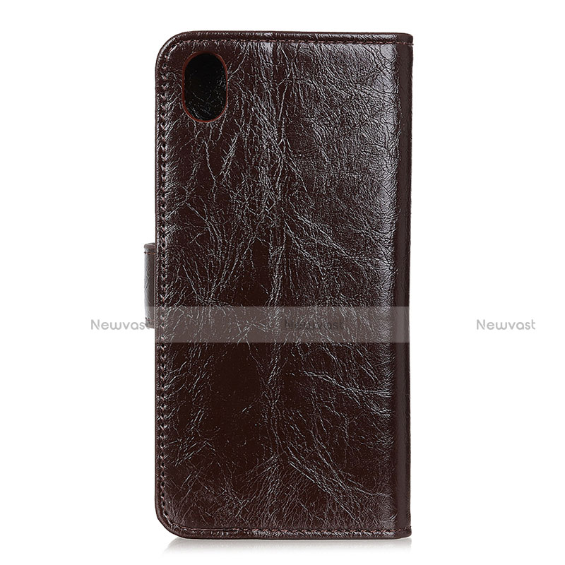 Leather Case Stands Flip Cover L07 Holder for Samsung Galaxy A01 Core