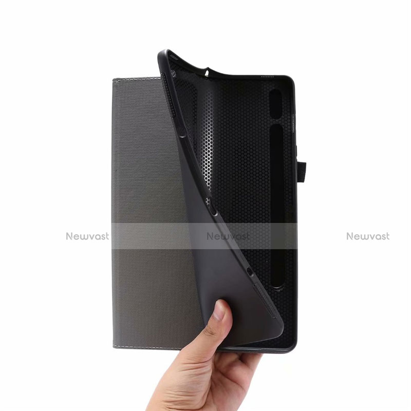 Leather Case Stands Flip Cover L07 Holder for Samsung Galaxy Tab S7 11 Wi-Fi SM-T870