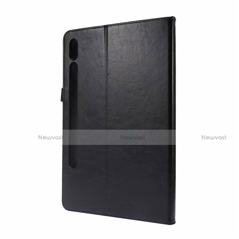 Leather Case Stands Flip Cover L07 Holder for Samsung Galaxy Tab S7 11 Wi-Fi SM-T870