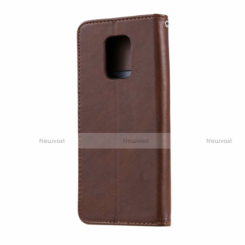 Leather Case Stands Flip Cover L07 Holder for Xiaomi Redmi Note 9 Pro