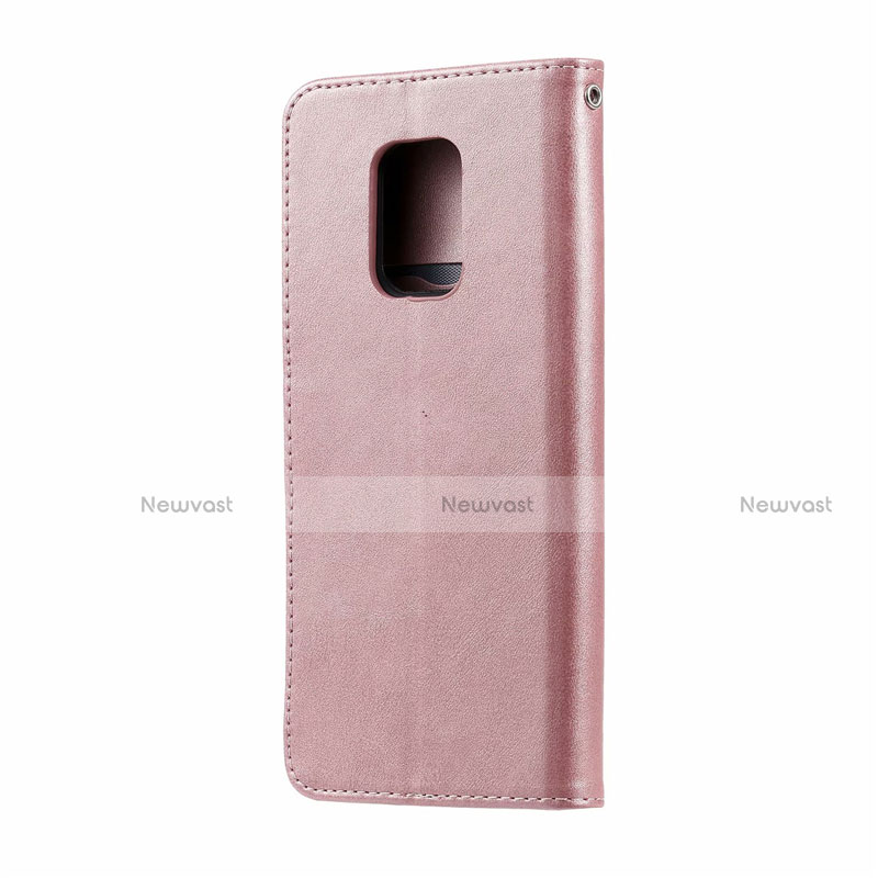 Leather Case Stands Flip Cover L07 Holder for Xiaomi Redmi Note 9S